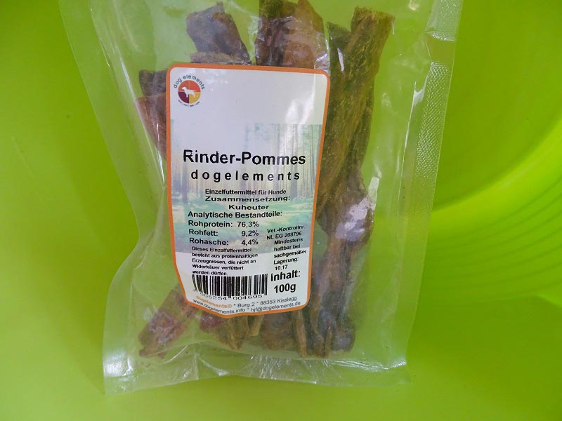 Natural Snacks dogelements Rinder-Pommes, 100 g