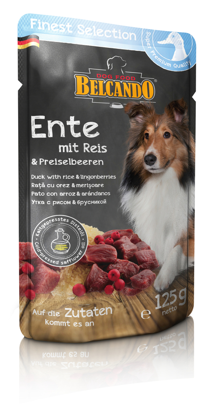 Belcando Ente mit Reis und Preiselbeeren 0,3 kg Belcando Ente mit Reis und Preiselbeeren 0,3 kg