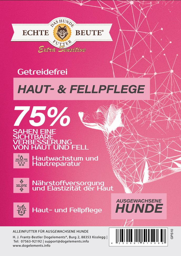 Echte Beute Extra Sensitive NeoCanisVet Haut + Haar Fellpflege Echte Beute Extra Sensitive NeoCanisVet Haut + Haar Fellpflege