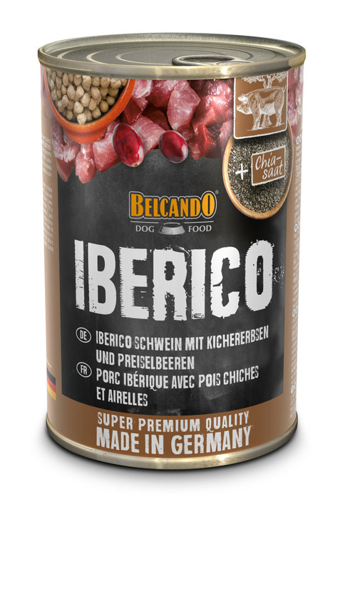 BELCANDO IBERICO SCHWEIN MIT KICHERERBSEN UND PREISELBEEREN BELCANDO IBERICO SCHWEIN MIT KICHERERBSEN UND PREISELBEEREN