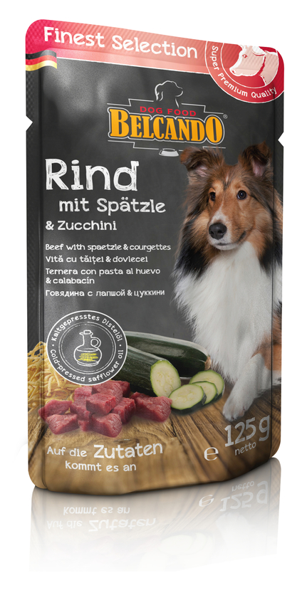 Belcando Rind und Spätzle mit Zucchini 0,3 kg Belcando Rind und Spätzle mit Zucchini 0,3 kg