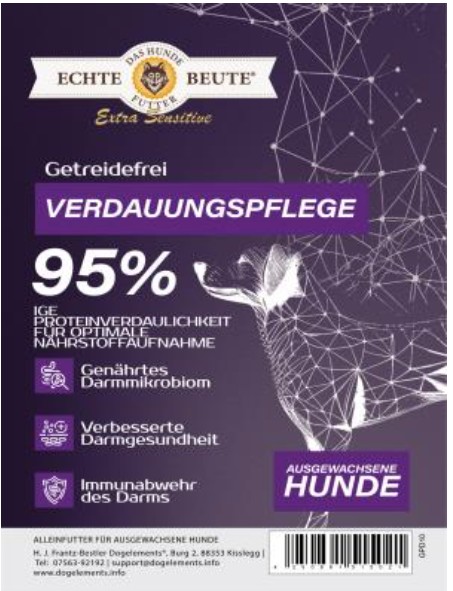 Echte Beute Extra Sensitive NeoCanisVet Gastro Verdauungspflege Echte Beute Extra Sensitive NeoCanisVet Gastro Verdauungspflege